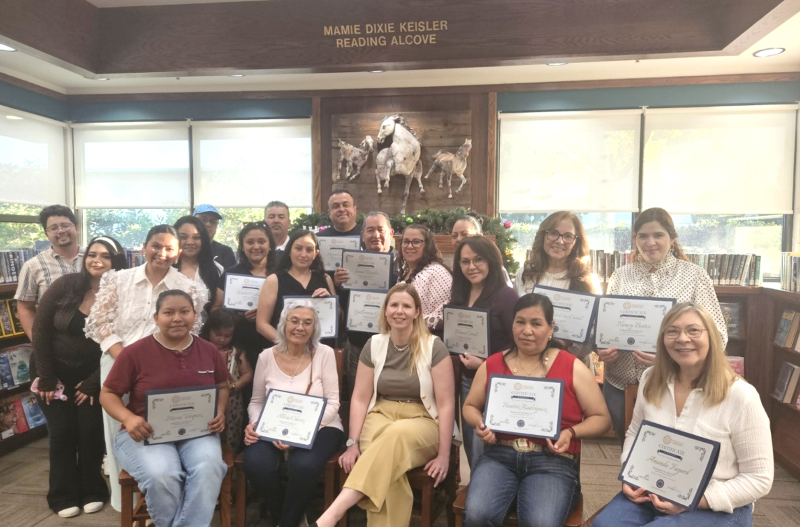 English as a Second Language Graduation Group Photo