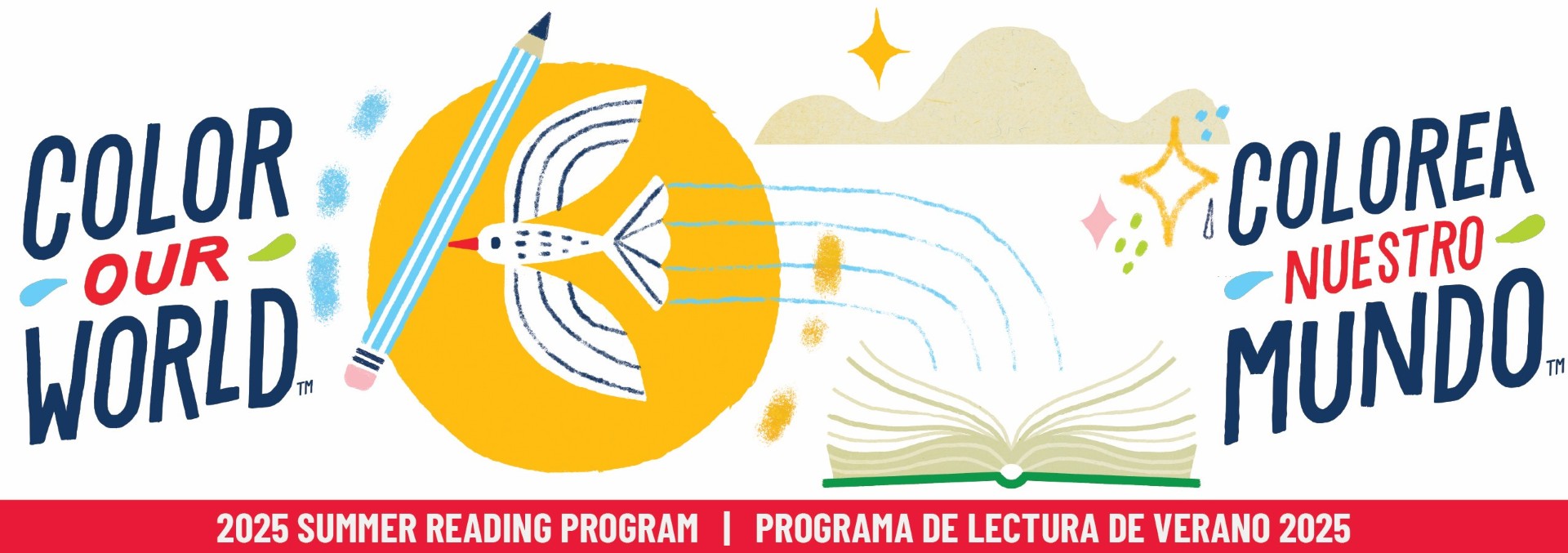 Color Our World, Summer Reading Program 2025, For all ages
