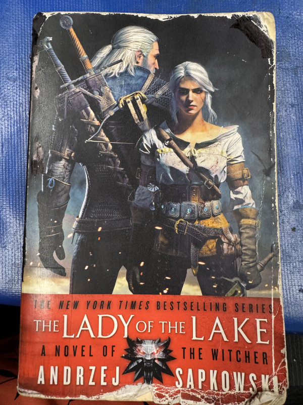 Worn-out paperback copy of 