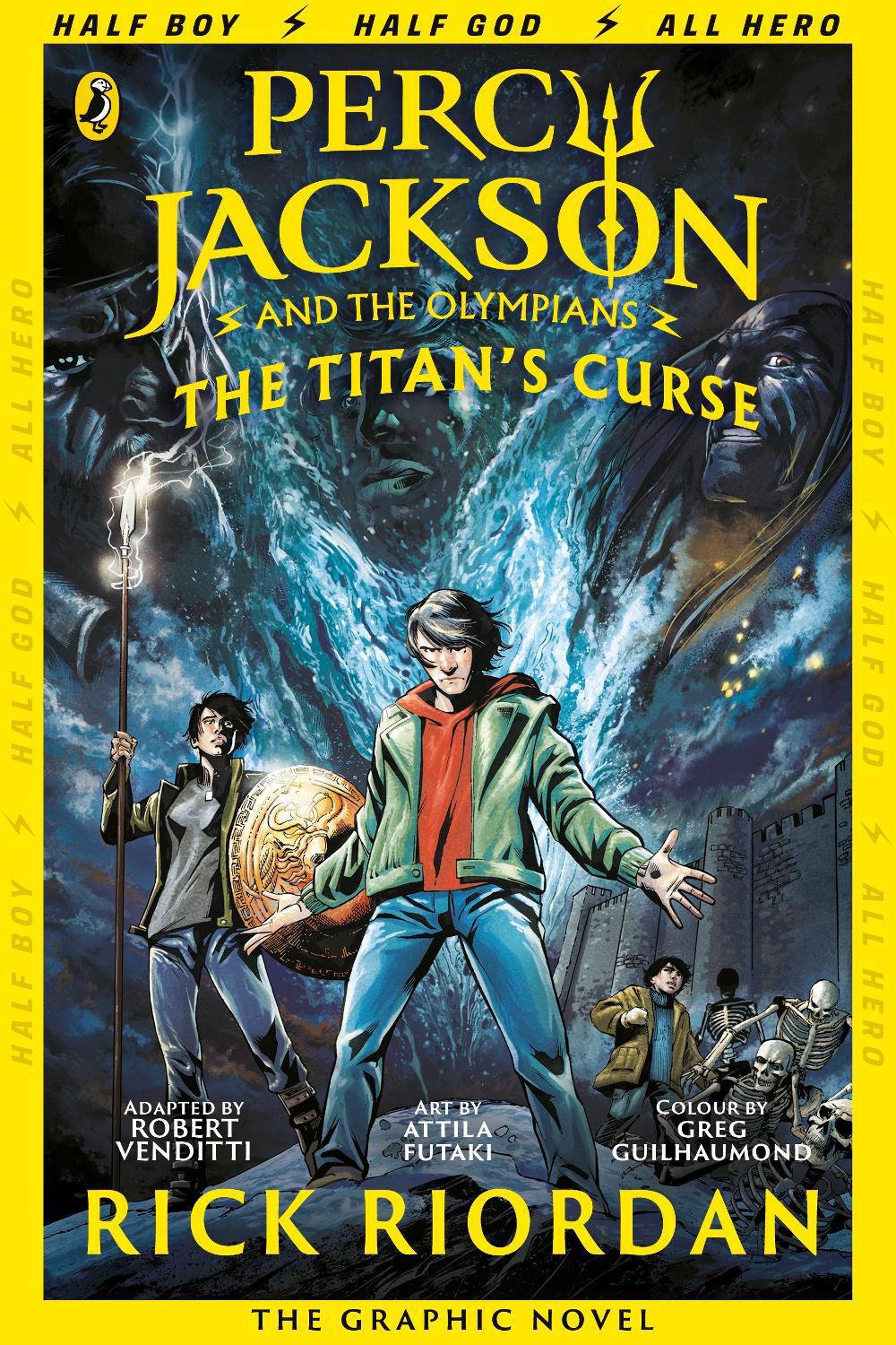 A black-haired teenage boy in a hoodie and jeans standing powerfully in front of a wave exploding upwards and a dark, stormy background