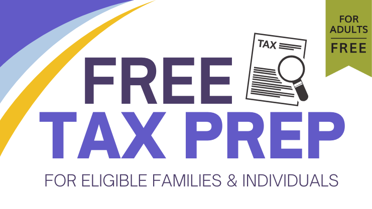 Free tax prep for eligible families & individuals. For adults. Free. 