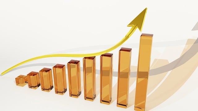 stock market graphic
